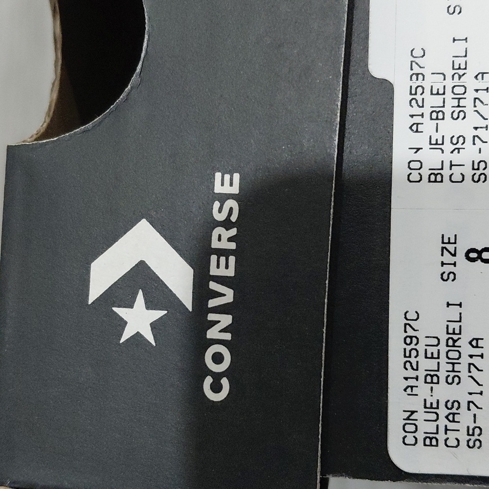 Converse Light Blue Sneakers Last Price - Picture 6 of 8